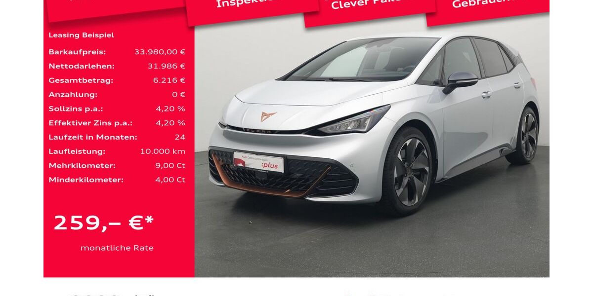 Cupra Born 3.645 km 33.980 € Leverkusen 51373