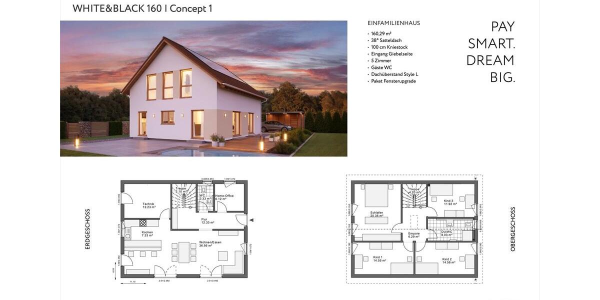 Einfamilienhaus Leichlingen (Rheinland) - 5 Zimmer, 160 m&sup2;, 2.663&euro; | Angebot:24532406