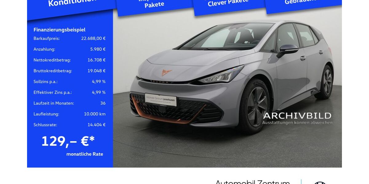 Cupra Born 21.568 km 22.688 &euro; Leverkusen 51379