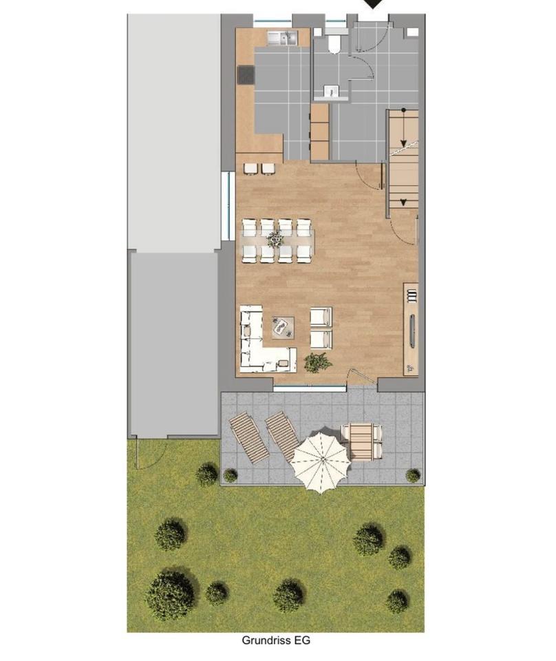 Neubau Reiheneckhaus mit Dachterasse & Garten in Solingen