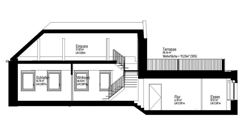 Maisonettenwohnung Köln Mülheim - 2.5 Zimmer, 120 m&sup2;, 920.000&euro; | Angebot:26963294
