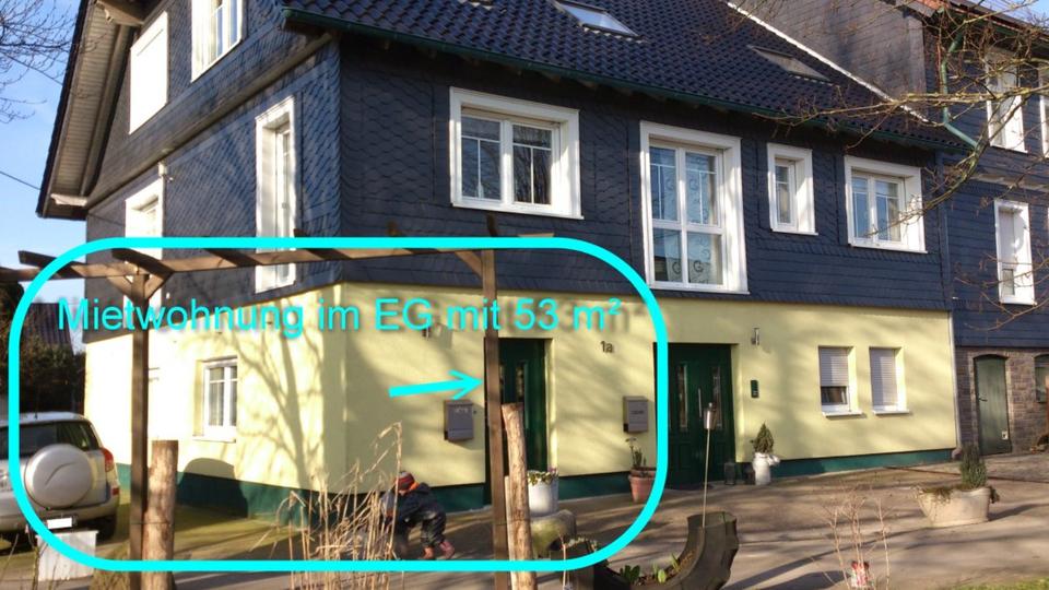 Erdgeschoßwohnung Wipperfürth - 2 Zimmer, 53 m&sup2;, 450&euro; | Angebot:24844943