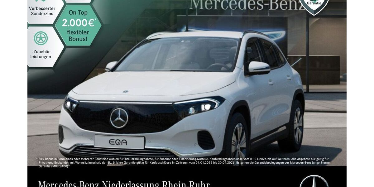 Mercedes-Benz EQA 17.062 km 36.990 &euro; Düsseldorf 40470