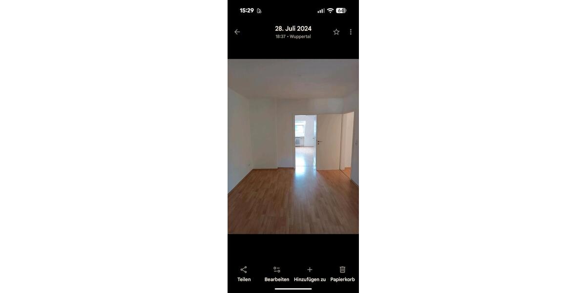 Etagenwohnung Wuppertal Elberfeld - 3 Zimmer, 59 m&sup2;, 485&euro; | Angebot:24473879