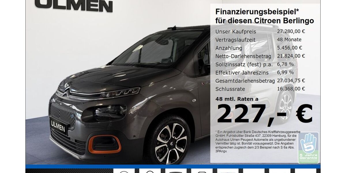 Citroen Berlingo 16.473 km 26.850 &euro; Düsseldorf 40233