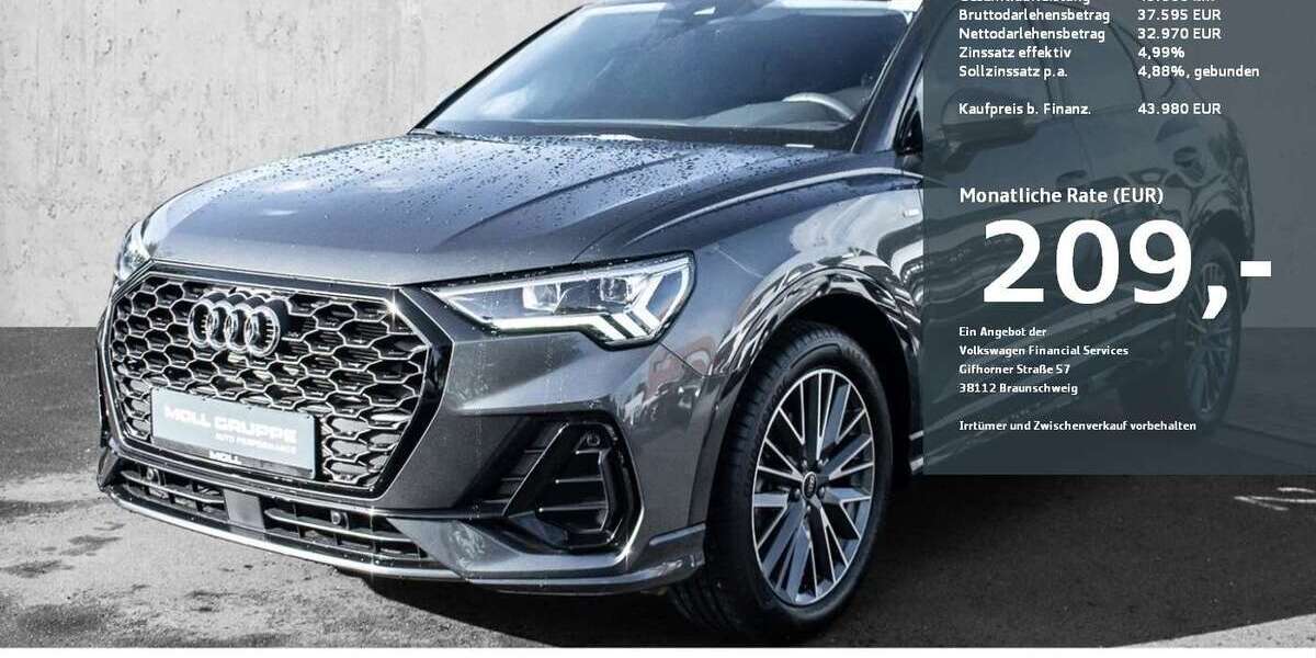 Audi Q3 9.480 km 43.980 € Düsseldorf 40474