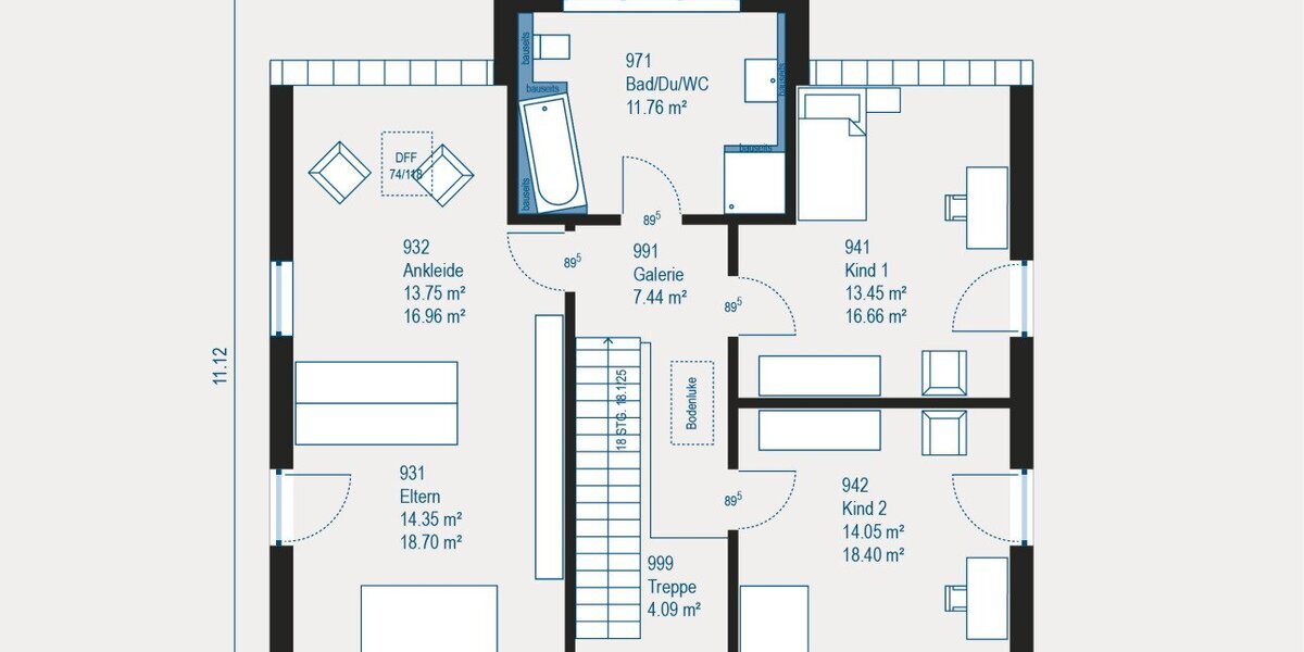 Villa in Wuppertal - Individuell geplantes Traumhaus mit hohem Wohnkomfort - Villa Wuppertal Gemarkung Nächstebreck | Angebot:27567319