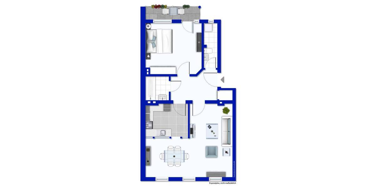 Etagenwohnung Solingen Höhscheid - 2 Zimmer, 67 m&sup2;, 149.000&euro; | Angebot:26391781