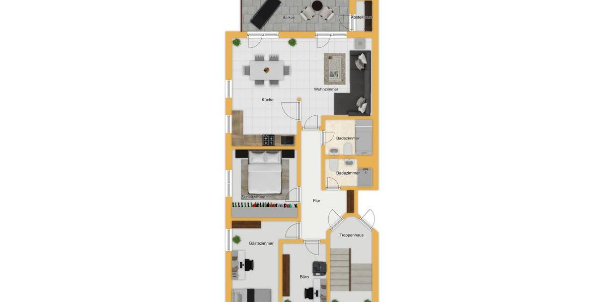 Etagenwohnung Bergisch Gladbach - 4 Zimmer, 94 m&sup2;, 1.300&euro; | Angebot:25650445