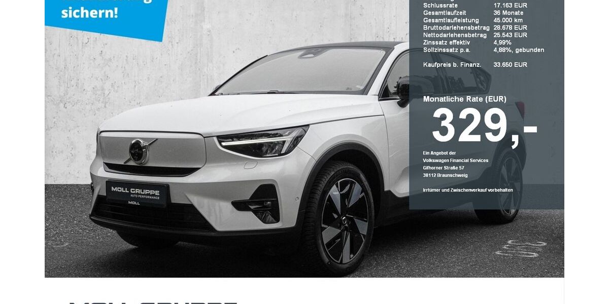 Volvo C40 39.000 km 33.650 € Düsseldorf 40474