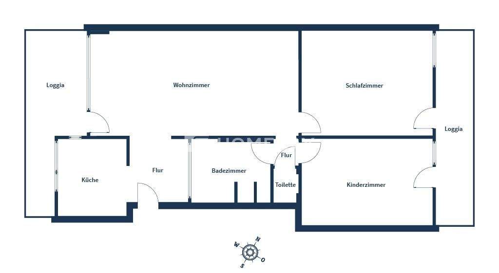 Etagenwohnung Düsseldorf Golzheim - 3 Zimmer, 94 m&sup2;, 499.000&euro; | Angebot:24846305