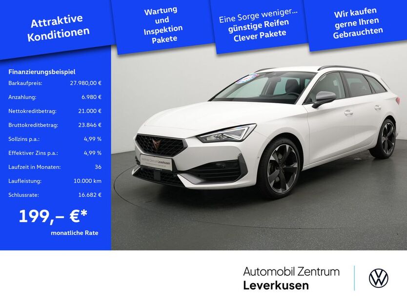 Cupra Leon 50.619 km 27.980 € Leverkusen 51379
