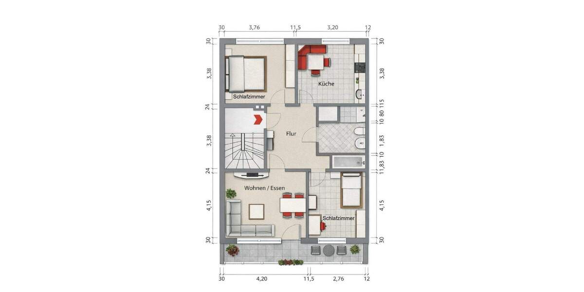 Mehrfamilienhaus, Wohnhaus Velbert Mitte - 9 Zimmer, 208 m&sup2;, 559.000&euro; | Angebot:25738231