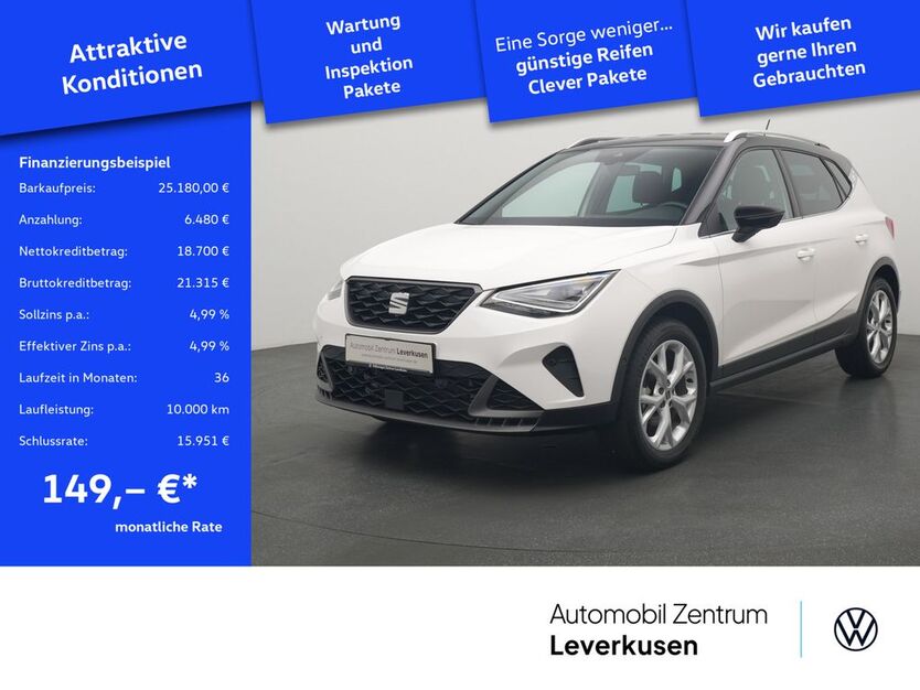 Seat Arona 15.609 km 25.180 € Leverkusen 51379