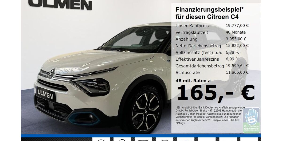 Citroen C4 20.865 km 19.777 &euro; Düsseldorf 40233