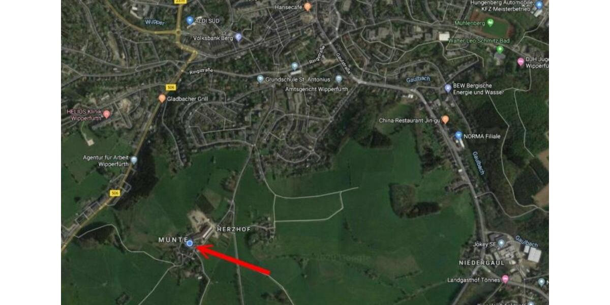 Erdgeschoßwohnung Wipperfürth - 2 Zimmer, 53 m&sup2;, 450&euro; | Angebot:24844943