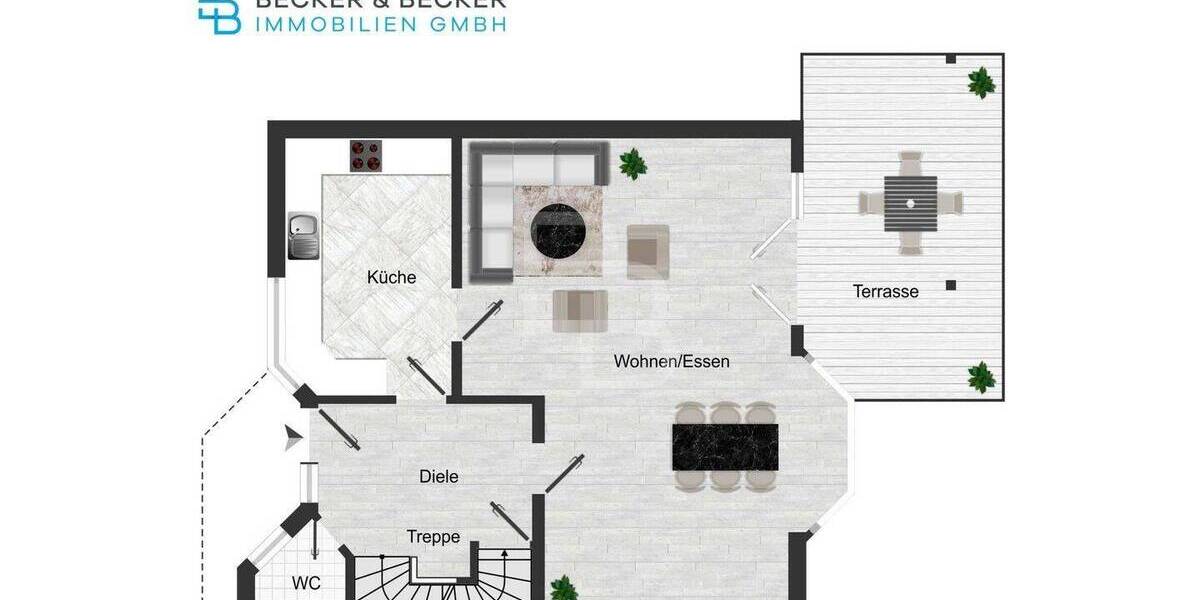 Doppelhaushälfte Bergisch Gladbach Alt-Refrath - 4 Zimmer, 183 m&sup2;, 670.000&euro; | Angebot:26916487