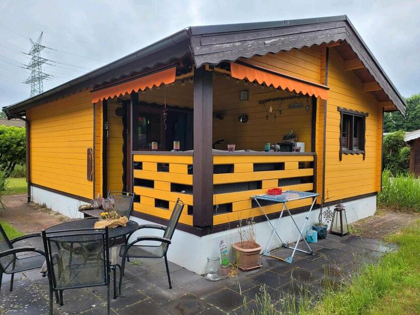 Holzhaus Tinyhaus Haus Häuschen Campingplatz Blockhaus zimmer