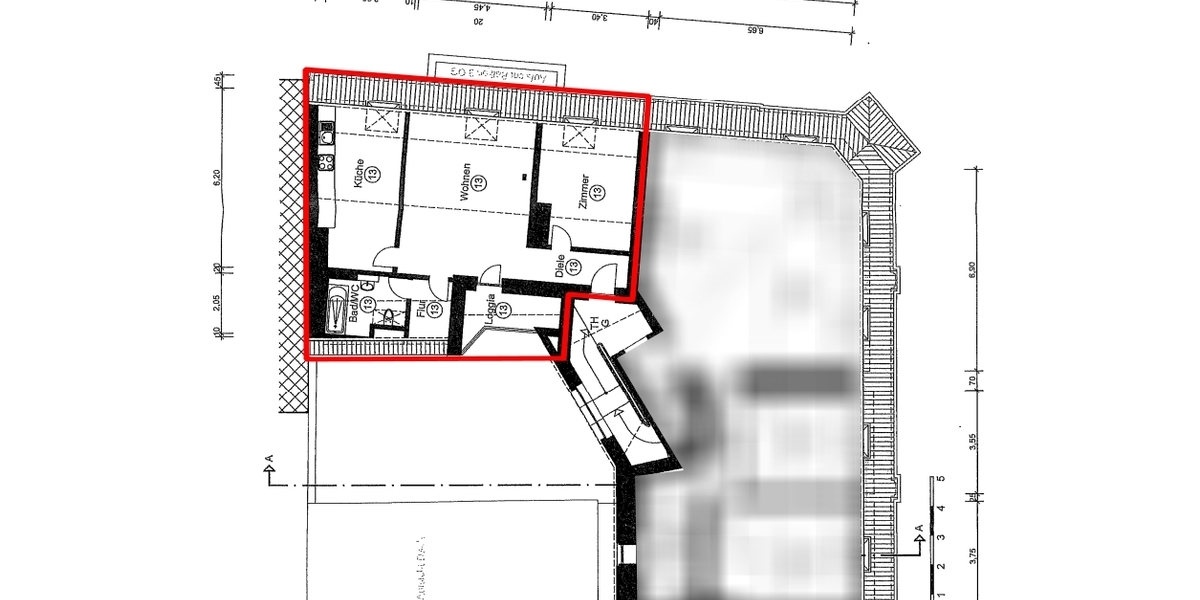 Sofort bezugsfreie Dachgeschoss-Wohnung in Denkmalschutz-Immobilie in Mülheim - Dachgeschoßwohnung Köln Mülheim | Angebot:24184905