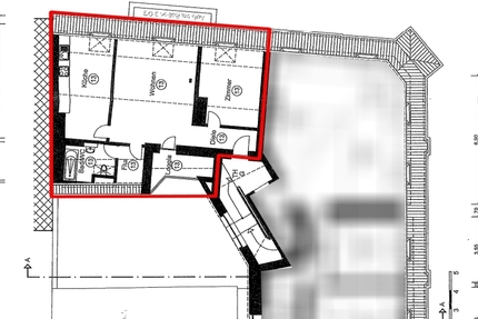 Sofort bezugsfreie Dachgeschoss-Wohnung in Denkmalschutz-Immobilie in Mülheim - Wohnung Köln Mülheim | Angebot:24184905
