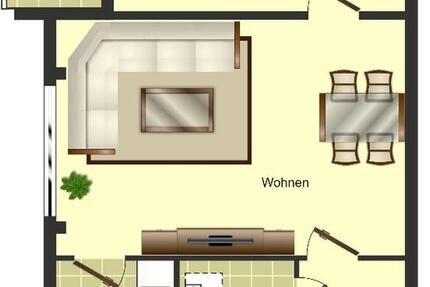 Demnächst frei! 1-Zimmer-Wohnung in Solingen Ohligs zimmer