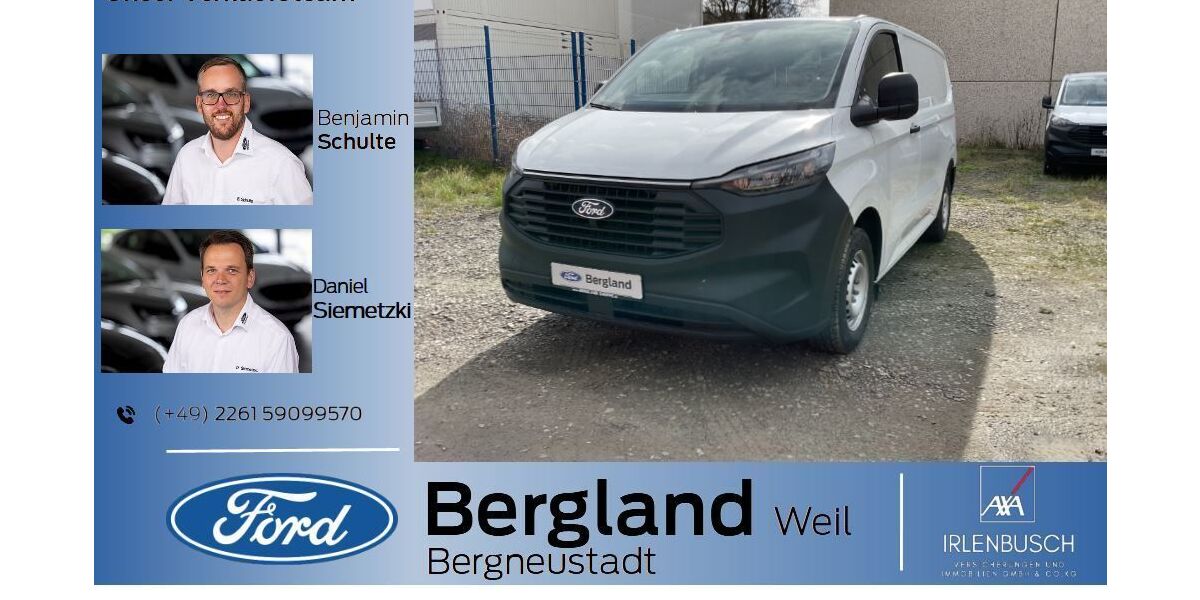 Ford Transit Custom 2.000 km 29.990 &euro; Radevormwald 42477