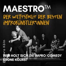 Maestro TM - Wer holt die Improkrone Kölns 02.09.2026 Volksbühne am Rudolfplatz