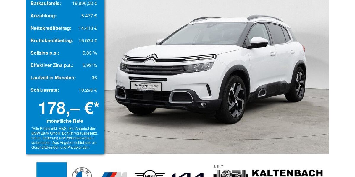 Citroen C5 Aircross 61.723 km 19.890 &euro; Overath-Vilkerath 51491