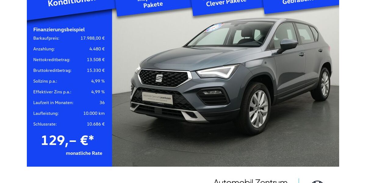 Seat Ateca 120.285 km 17.980 &euro; Leverkusen 51379