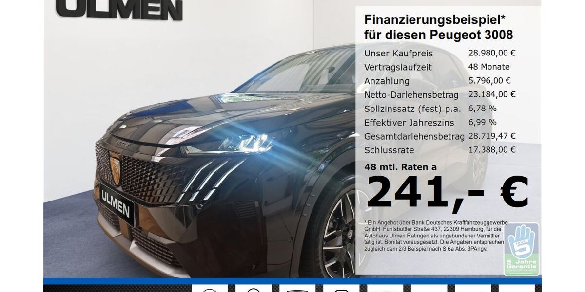 Peugeot 3008 6.715 km 28.980 &euro; Ratingen 40880