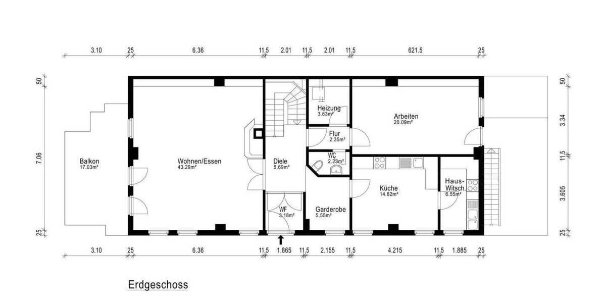 Mehrfamilienhaus, Wohnhaus Leverkusen Quettingen - 6 Zimmer, 191 m&sup2;, 599.000&euro; | Angebot:24401000