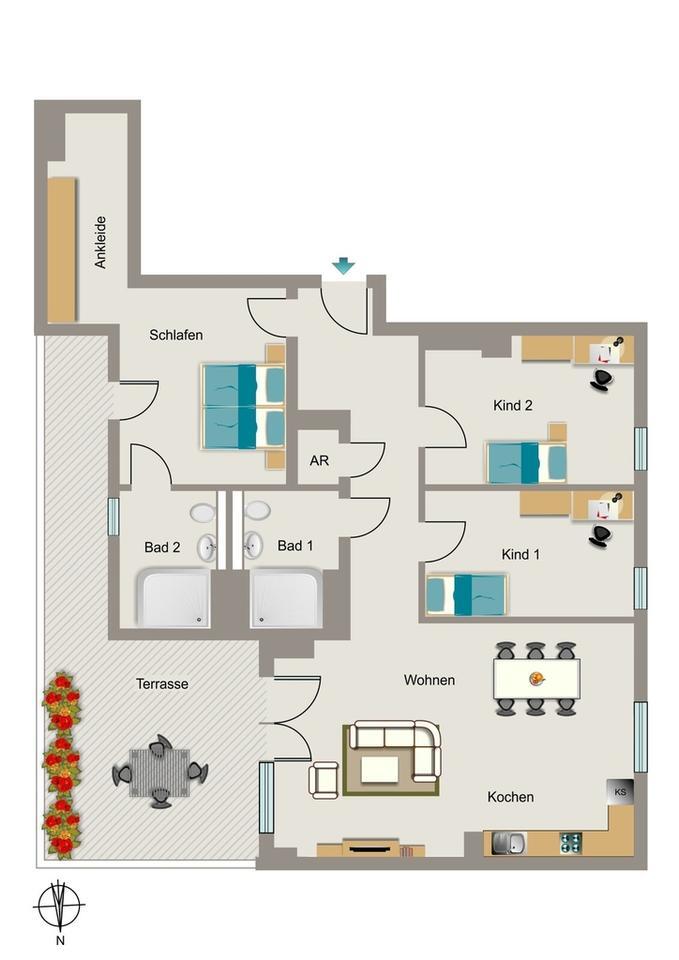 Wohnen, wo das Herz schlägt. zimmer