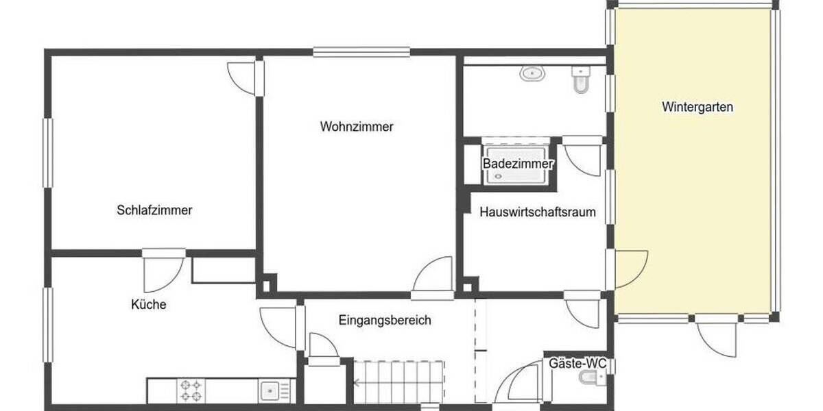 Einfamilienhaus Düsseldorf Vennhausen - 4 Zimmer, 95 m&sup2;, 525.000&euro; | Angebot:26275646