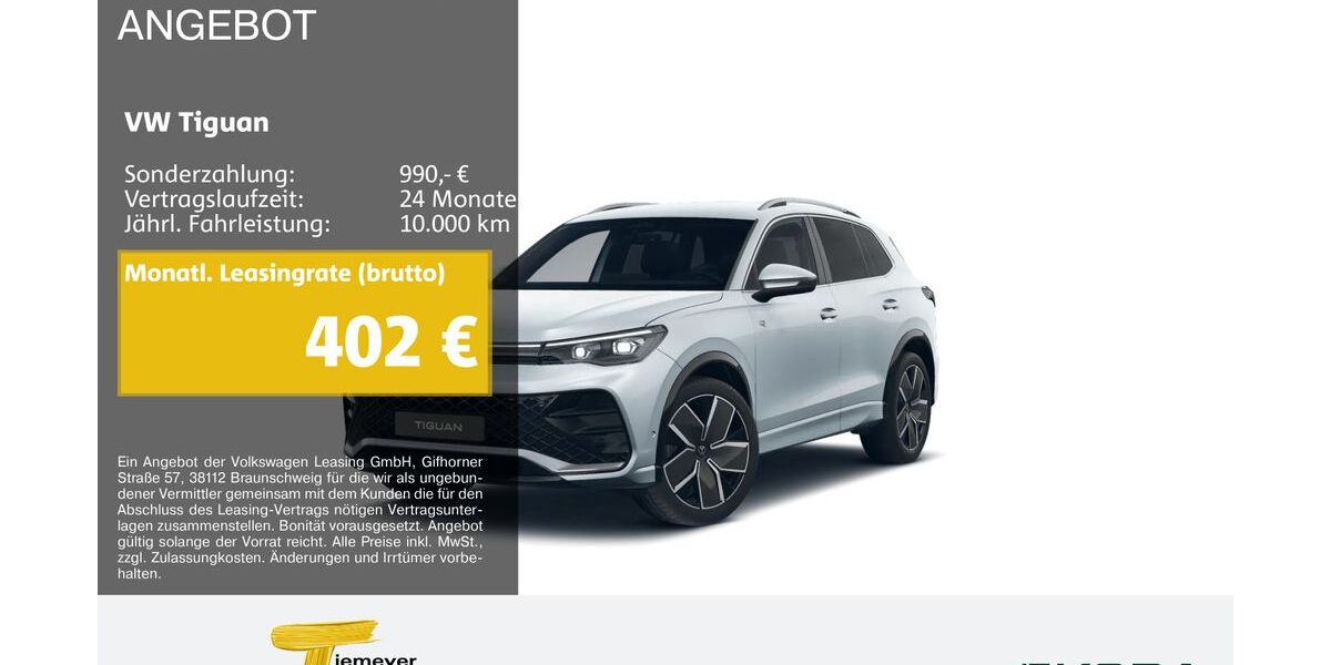 VW Tiguan 5.426 km 49.290 &euro; Remscheid 42857