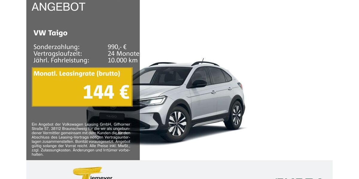 VW Taigo 14.393 km 20.290 &euro; Remscheid 42857