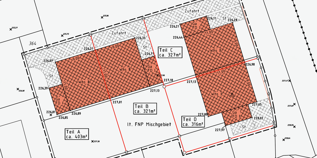 Grundstück Wuppertal Gemarkung Langerfeld - 494.550&euro; | Angebot:27629649