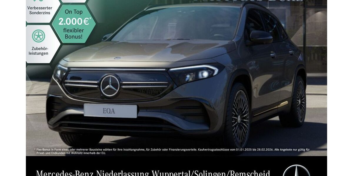 Mercedes-Benz EQA 6.111 km 34.990 € Wuppertal 42115