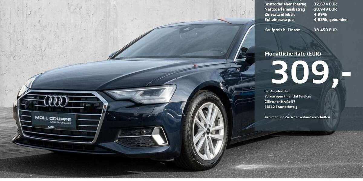 Audi A6 59.918 km 38.450 € Düsseldorf 40474
