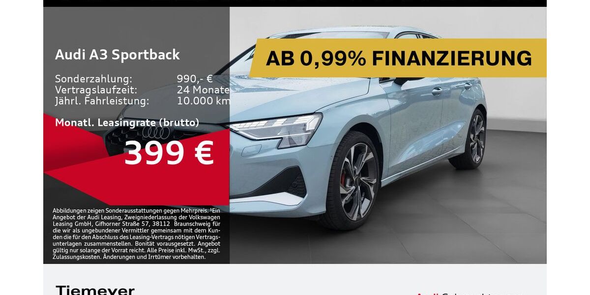 Audi A3 6.140 km 37.420 &euro; Remscheid 42897