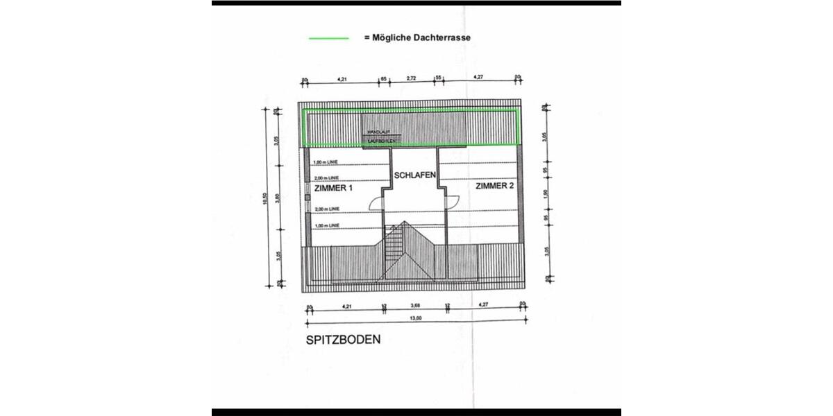 Maisonette Dachgeschoss-Eigentumswohnung Provisionsfrei zimmer