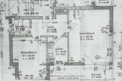 Wohnung Velbert Velbert-Mitte - 2.5 Zimmer, 49 m&sup2;, 420&euro; | Angebot:24815835