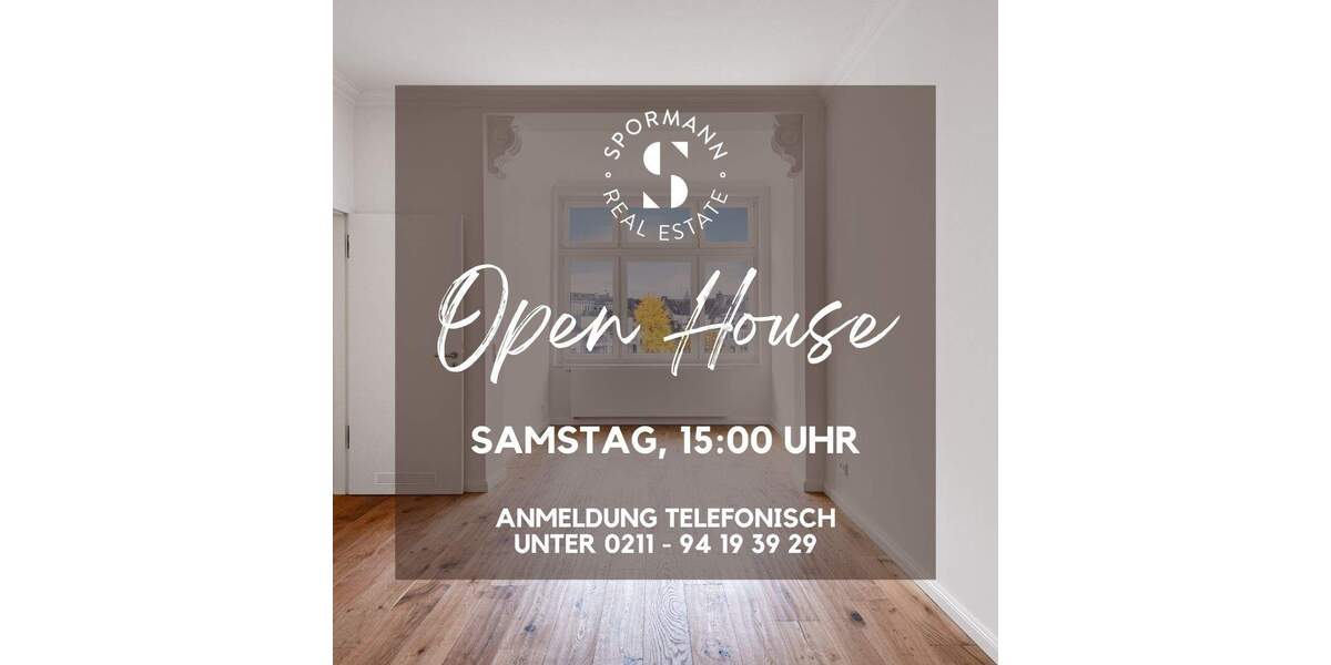 Etagenwohnung Düsseldorf Derendorf - 3 Zimmer, 90 m&sup2;, 549.000&euro; | Angebot:24758118