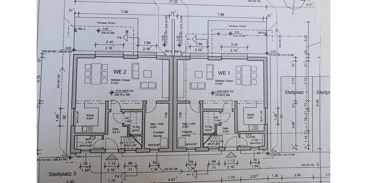 Doppelhaushälfte Leichlingen (Rheinland) - 3 Zimmer, 114 m&sup2;, 1.610&euro; | Angebot:27614980