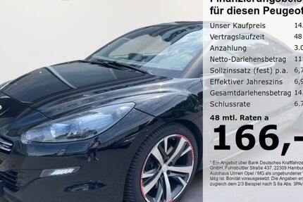 Peugeot RCZ 97.960 km 14.444 € Düsseldorf 40231