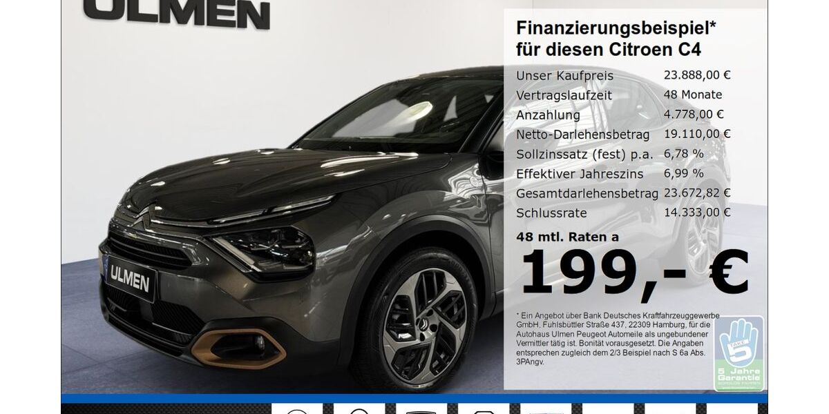 Citroen C4 19.963 km 22.950 &euro; Düsseldorf 40233