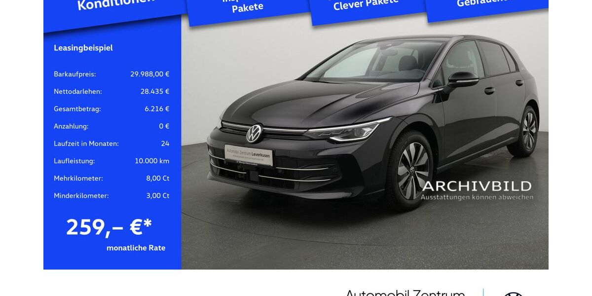 VW Golf 22.022 km 29.988 € Leverkusen 51379