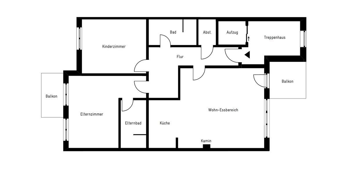 Etagenwohnung Hilden Forstbach - 3 Zimmer, 110 m&sup2;, 1.750&euro; | Angebot:25479741