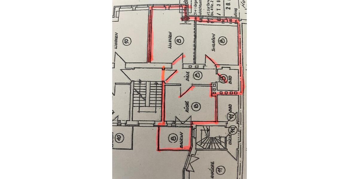 Etagenwohnung Köln Mülheim - 2 Zimmer, 58 m&sup2;, 266.000&euro; | Angebot:27006883