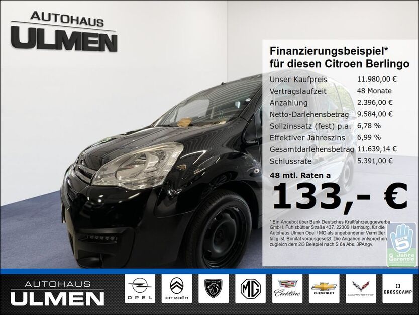 Citroen Berlingo 79.375 km 11.980 € Düsseldorf 40231