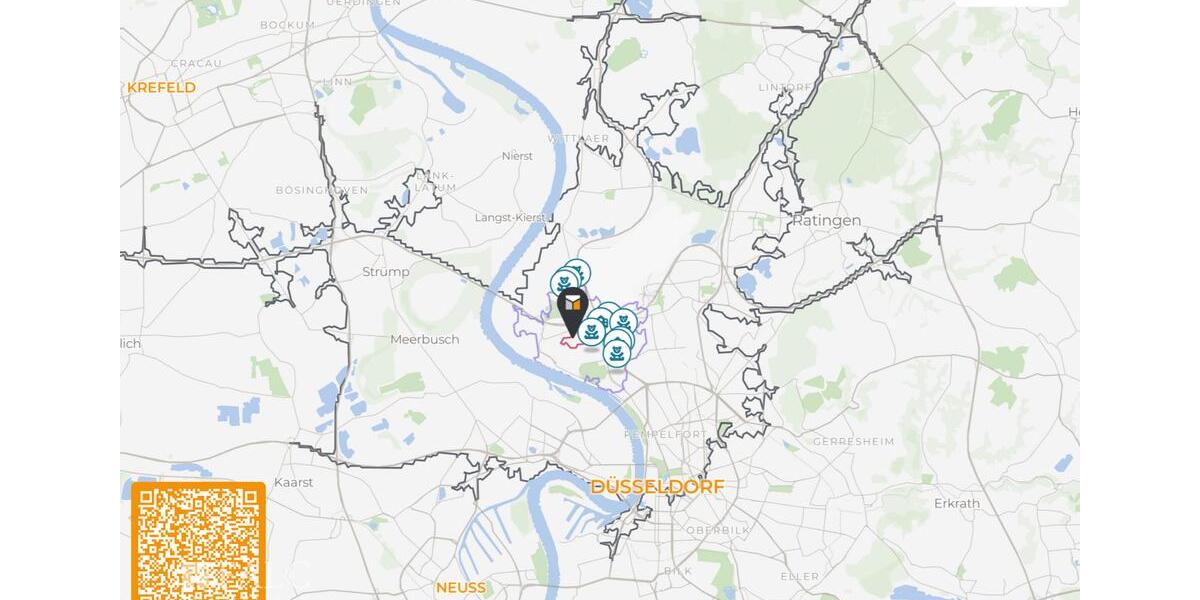 Bungalow Düsseldorf Stadtbezirk 5 - 2.5 Zimmer, 84 m&sup2;, 1.600&euro; | Angebot:25156999